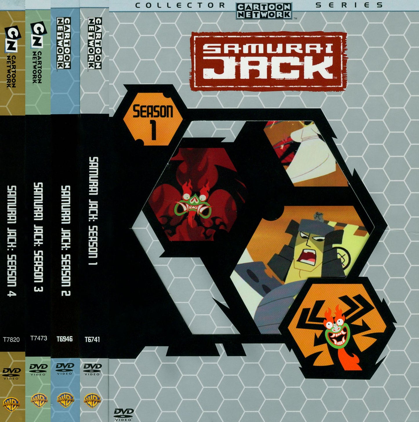 Samurai Jack: The Complete Seasons 1-4 [8 Discs]