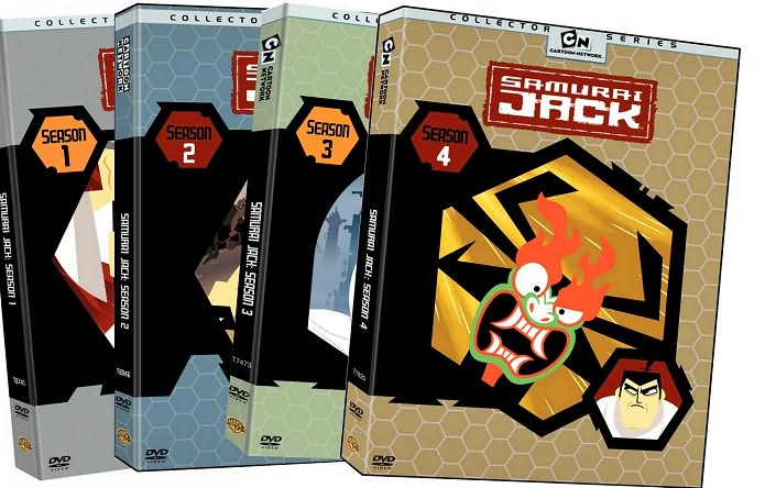 Samurai Jack: The Complete Seasons 1-4 [8 Discs]