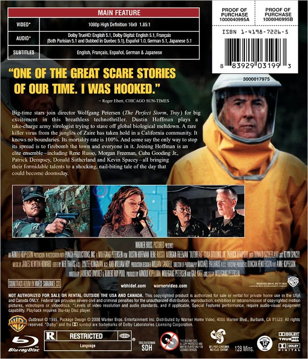Outbreak [Blu-ray]