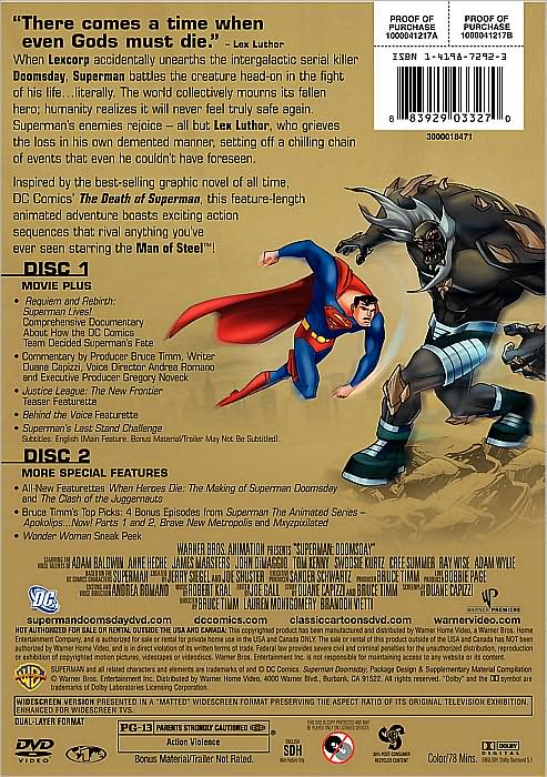 Superman: Doomsday [Special Edition] [2 Discs]