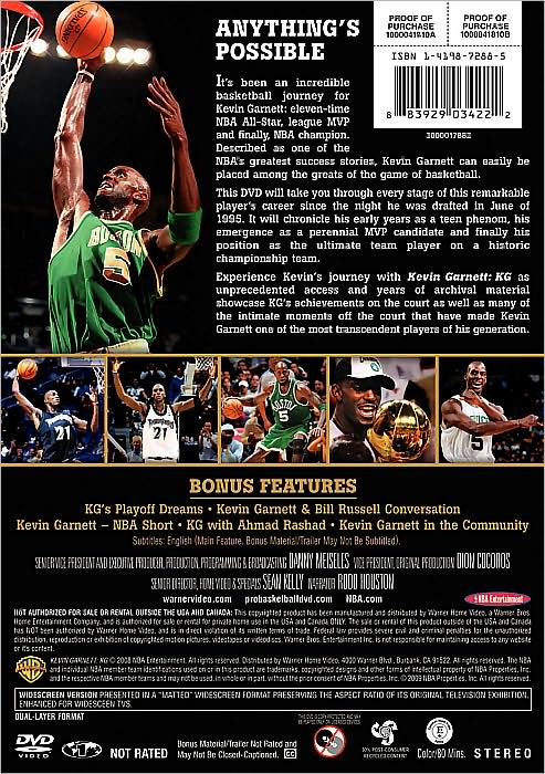 NBA: Kevin Garnett - KG