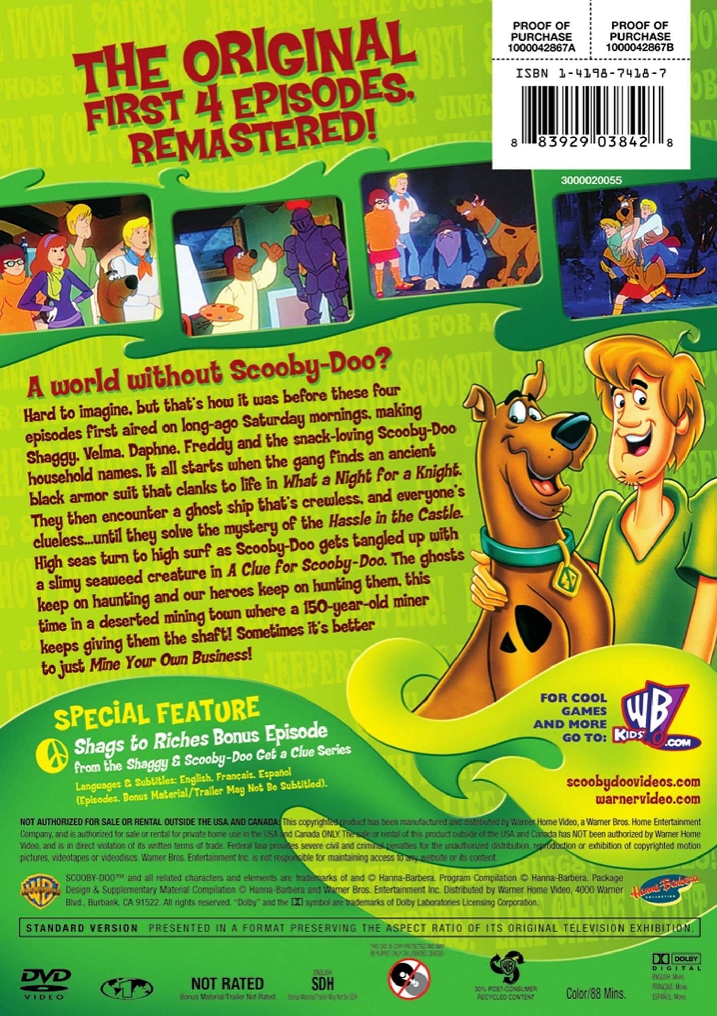 Scooby-Doo, Where Are You!: Season One, Vol. 1