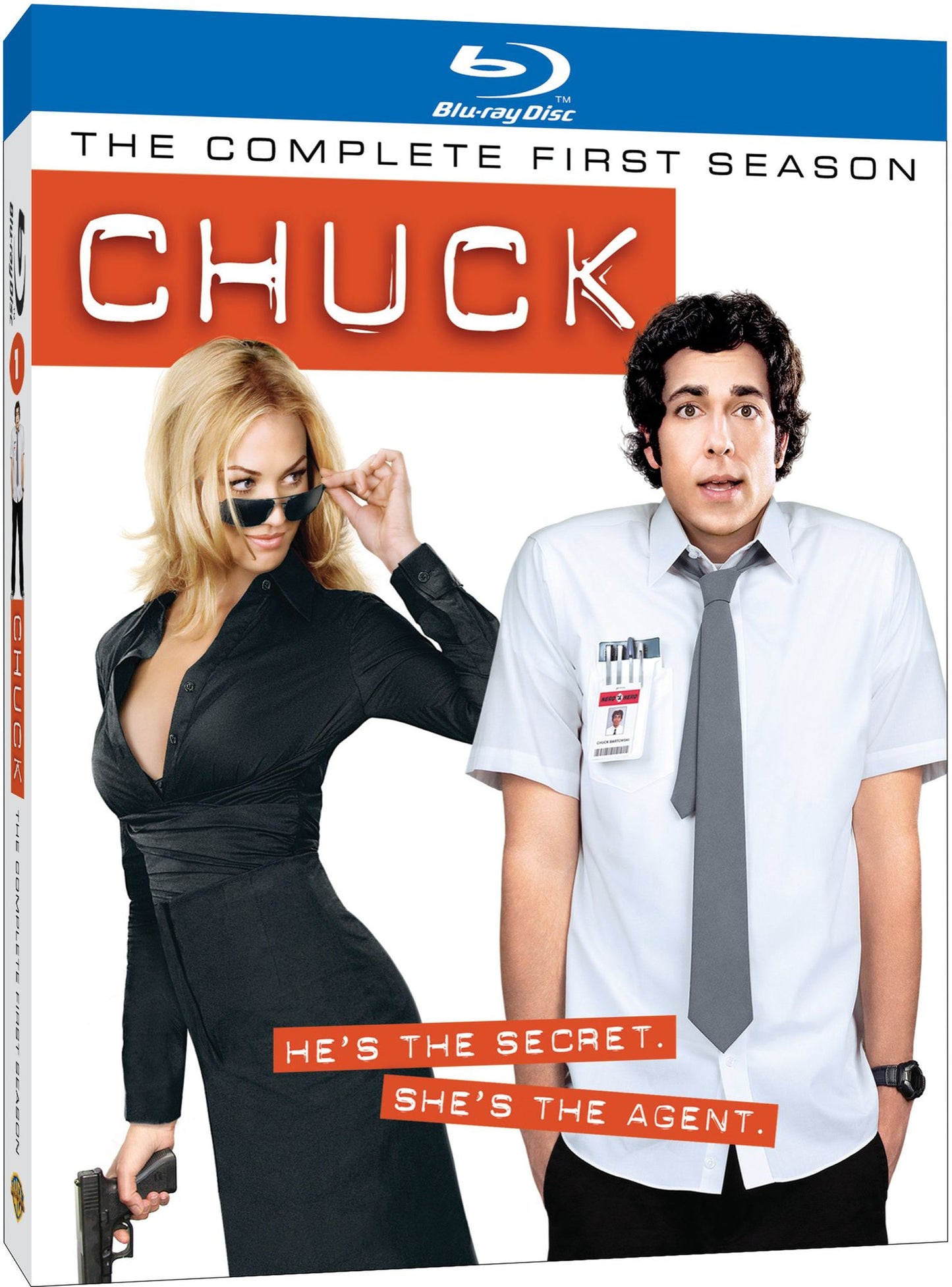 Chuck: The Complete First Season [3 Discs] [Blu-ray]