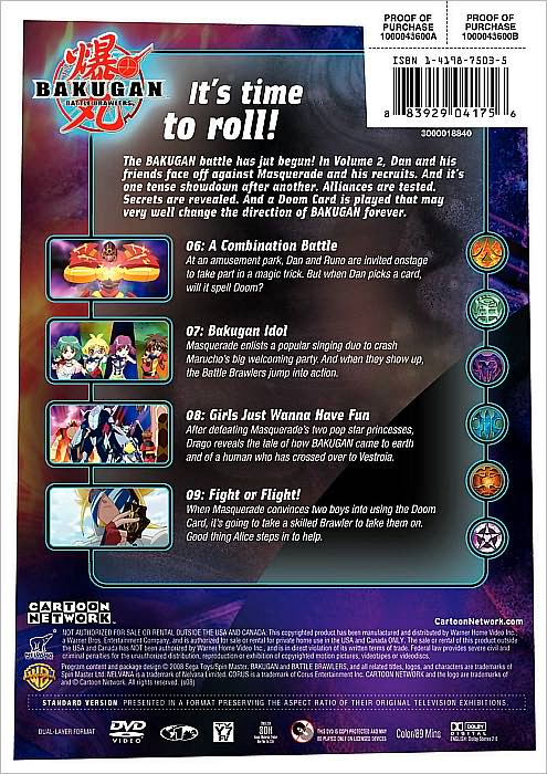 Bakugan, Vol. 2: Game On