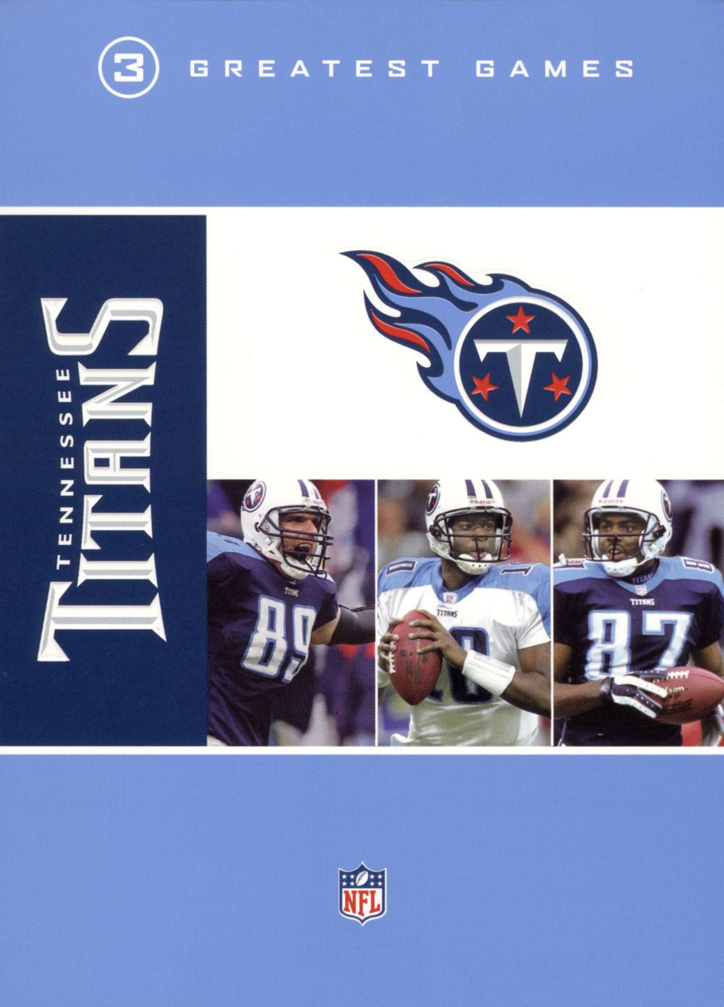 NFL: Tennessee Titans - 3 Greatests Games [3 Discs]