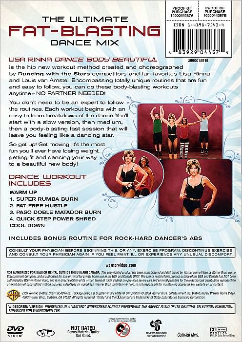 Lisa Rinna: Dance Body Beautiful - Ballroom Learn and Burn