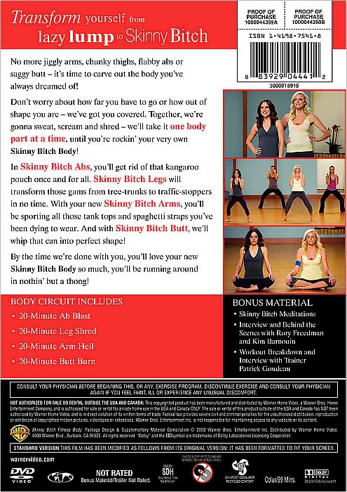 Skinny Bitch Fitness: Body