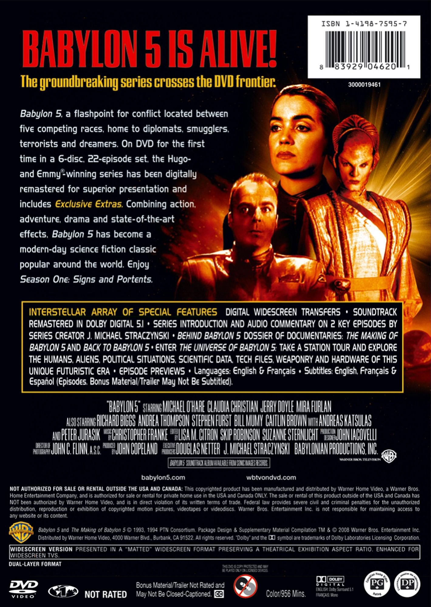 Babylon 5: The Complete First Season [6 Discs]