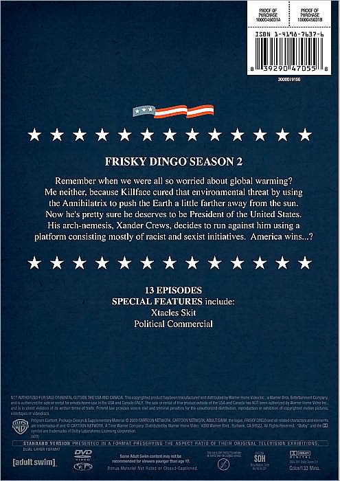 Frisky Dingo: The Complete Second Season