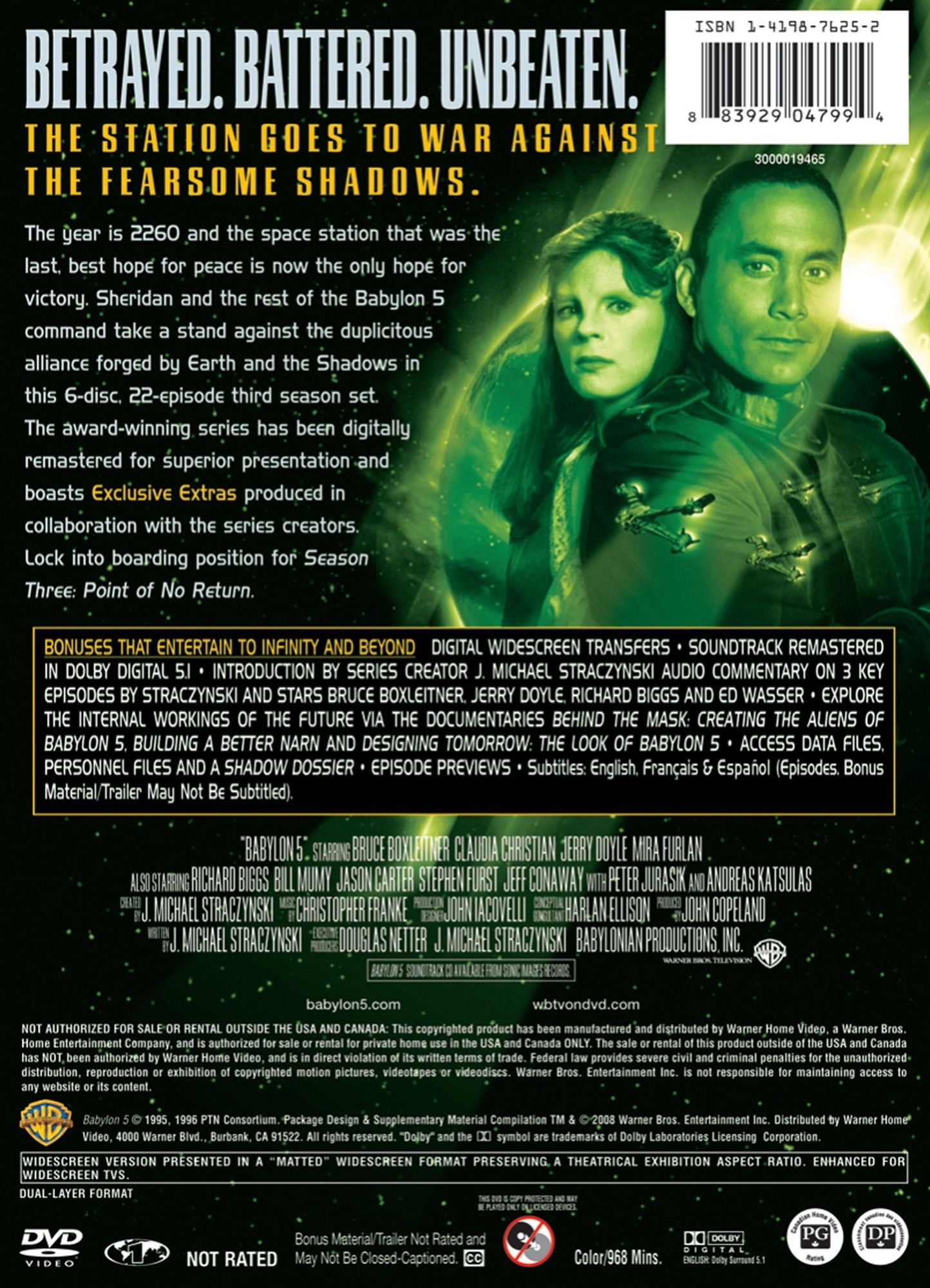 Babylon 5: The Complete Third Season [6 Discs]