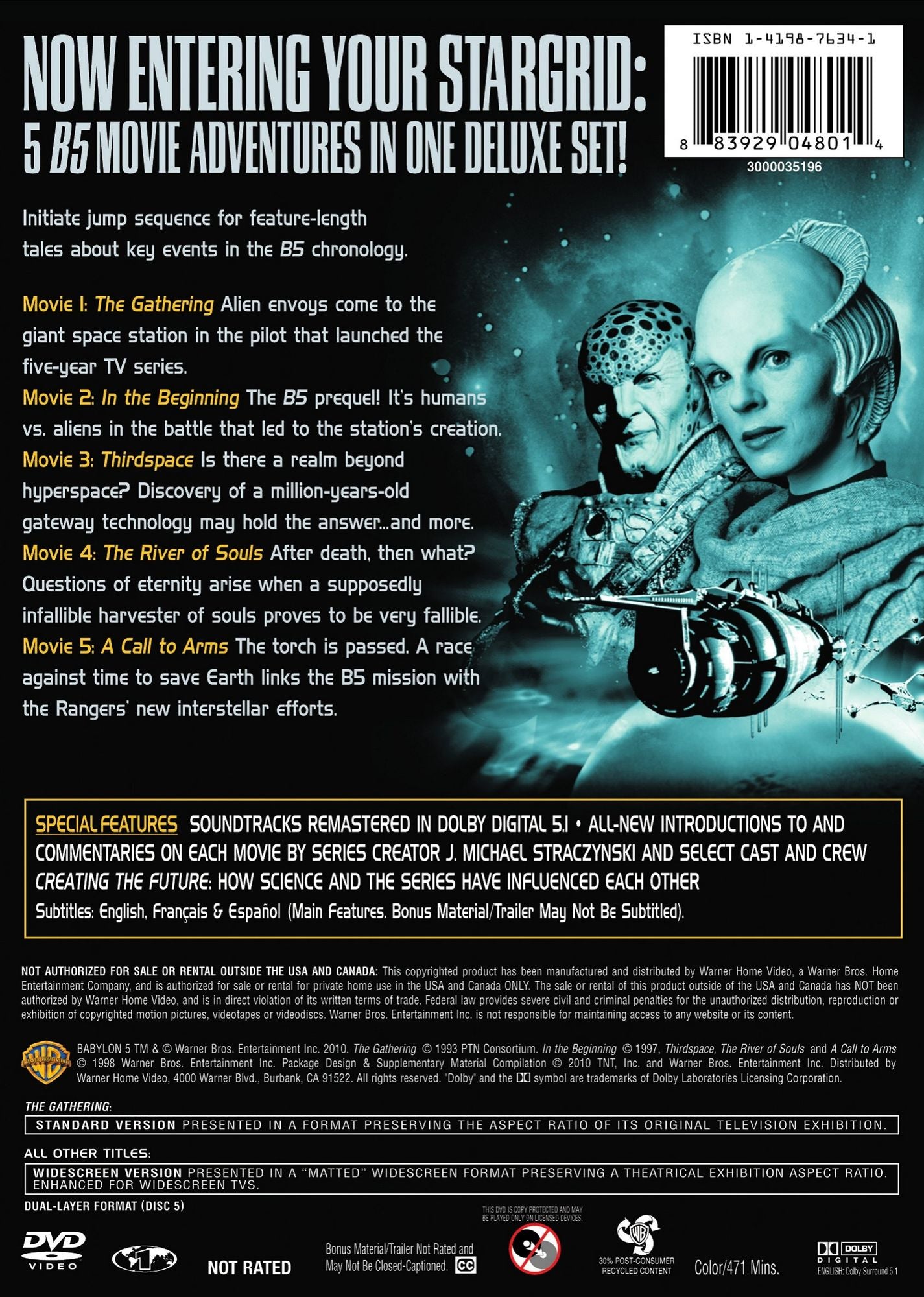 Babylon 5: The Movie Collection [5 Discs]