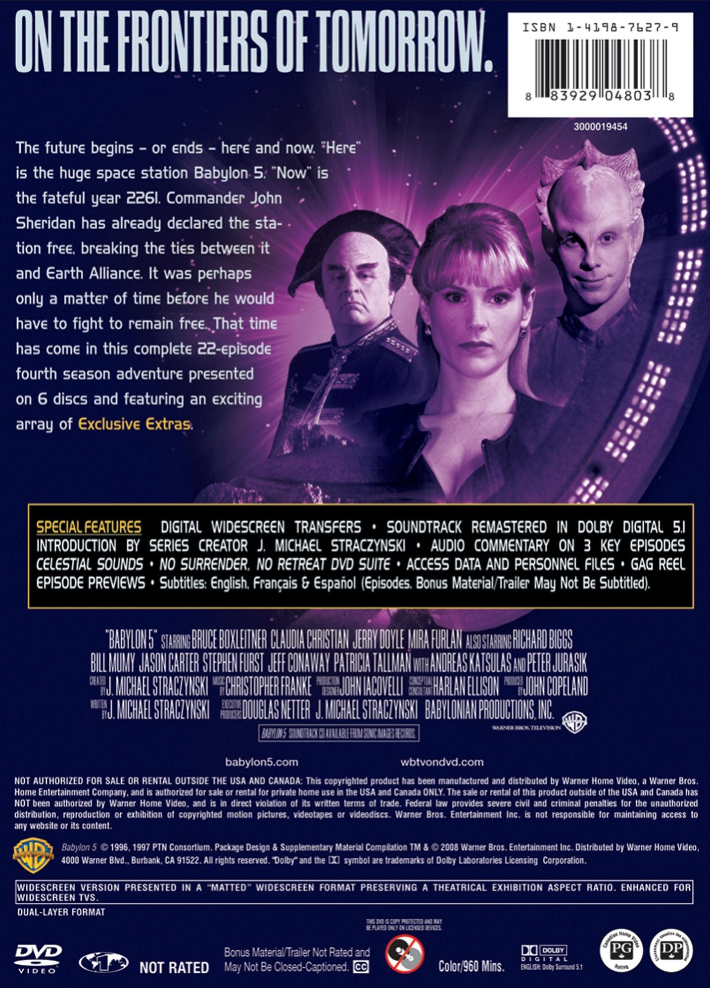Babylon 5: The Complete Fourth Season [6 Discs]