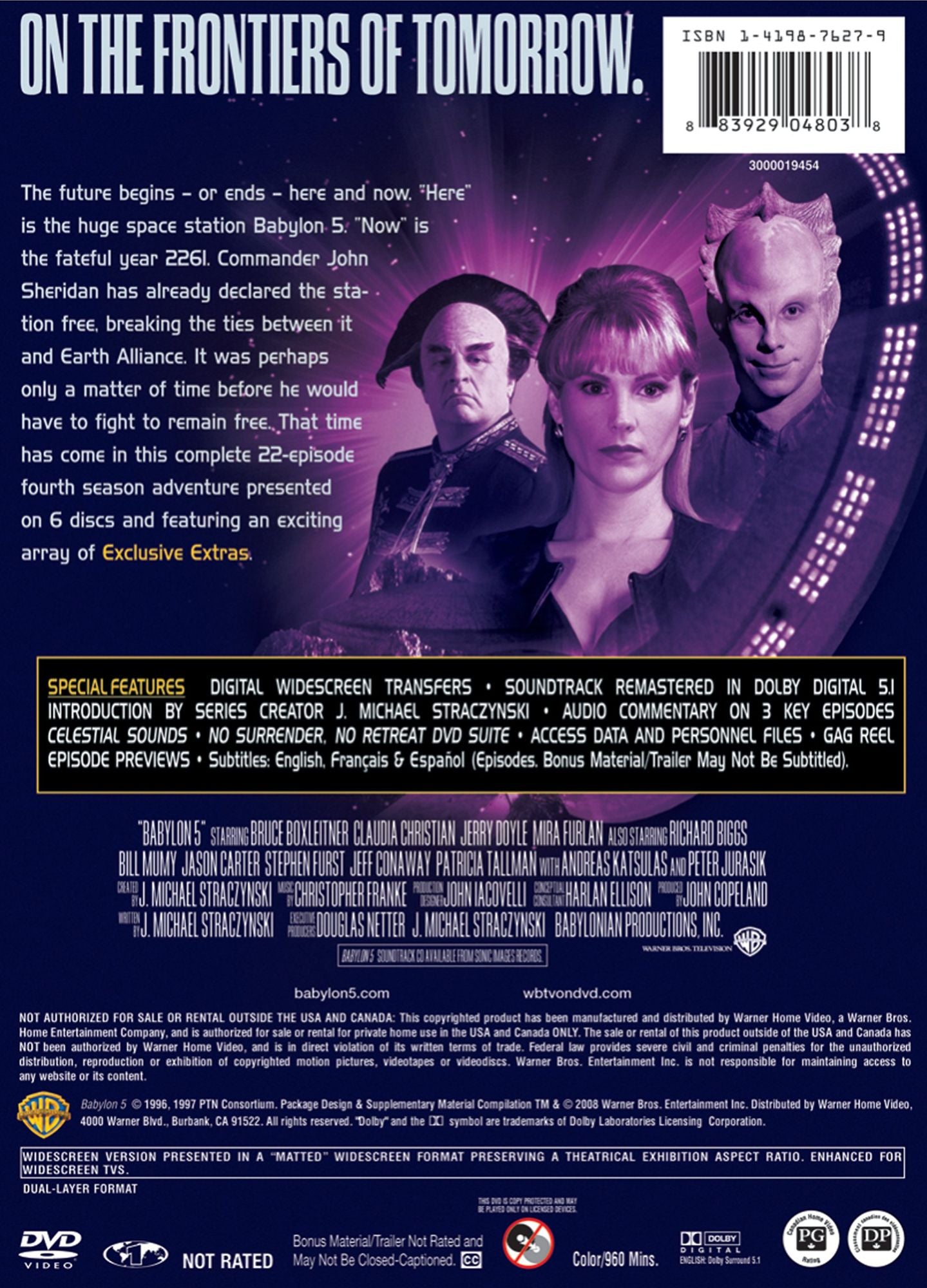 Babylon 5: The Complete Fourth Season [6 Discs]