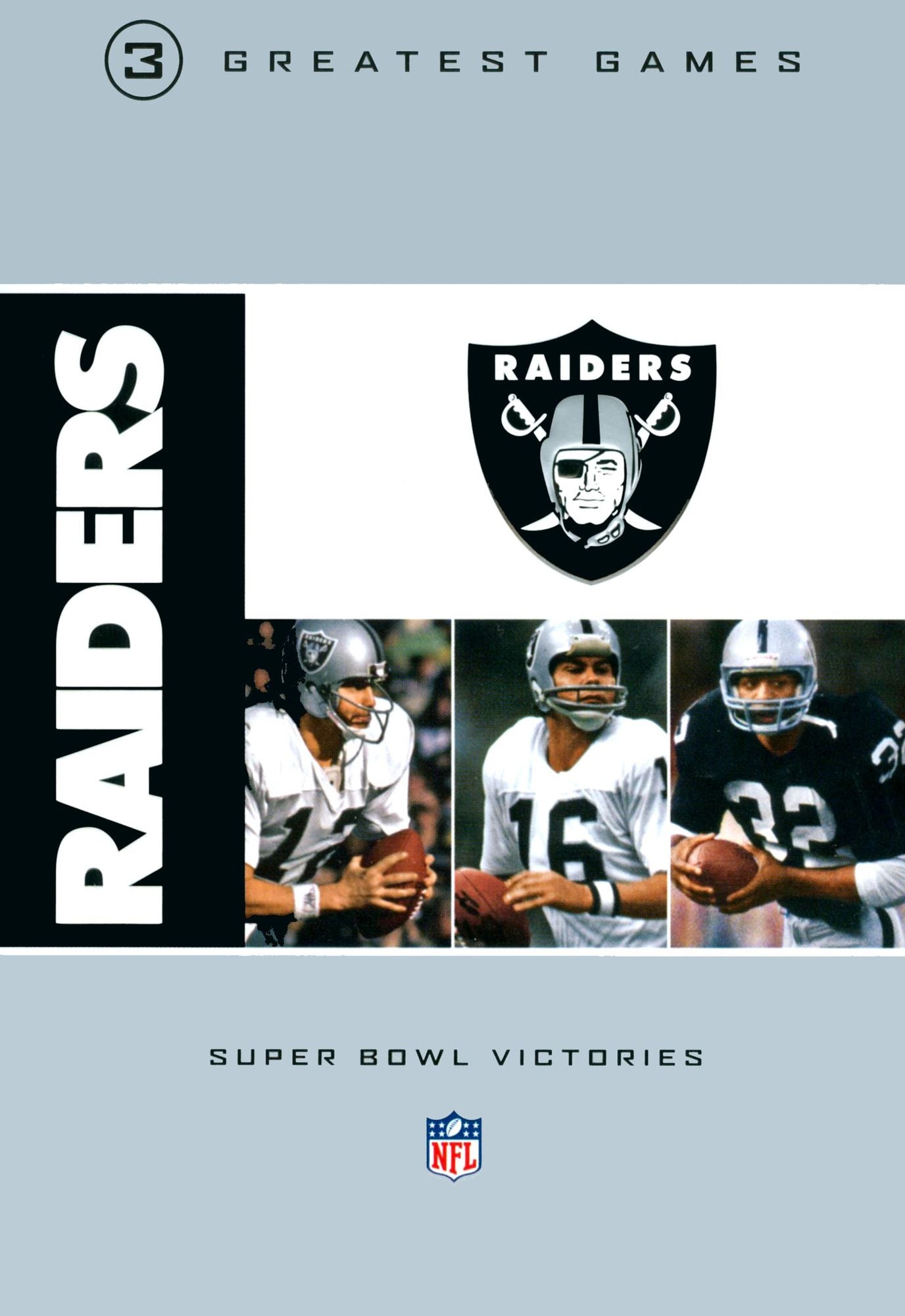 NFL Oakland Raiders 3 Greatest Games: Super Bowl Victories [3 Discs]