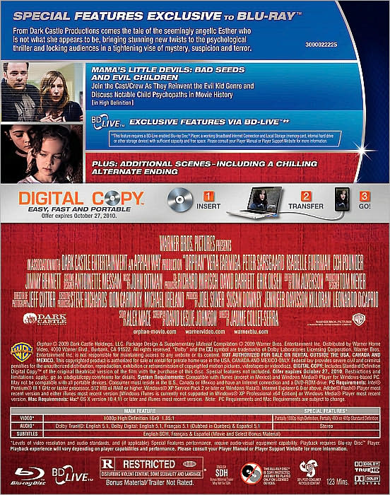 Orphan [Special Edition] [2 Discs] [Blu-ray]