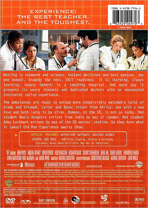 ER: The Complete Tenth Season [WS] [6 Discs]