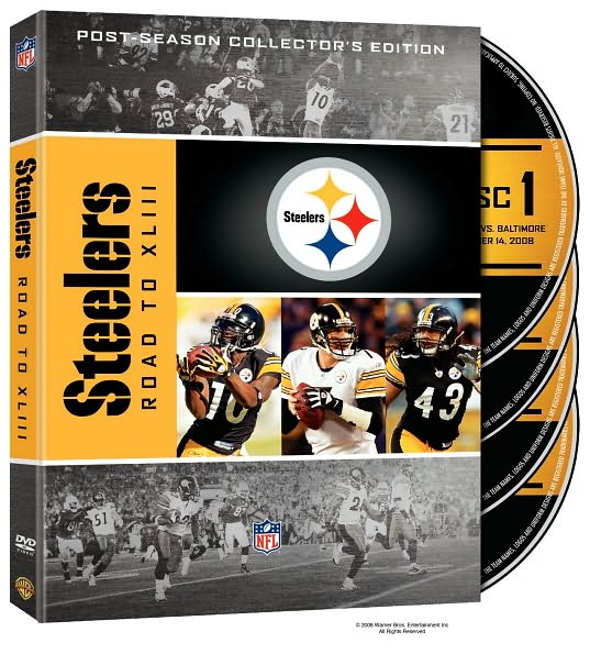 NFL: Pittsburgh Steelers - Road to XLIII [4 Discs]