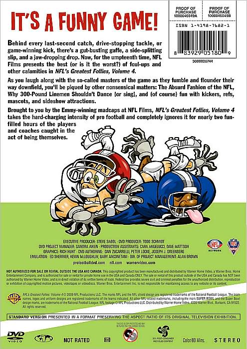 NFL Greatest Follies, Vol. 4