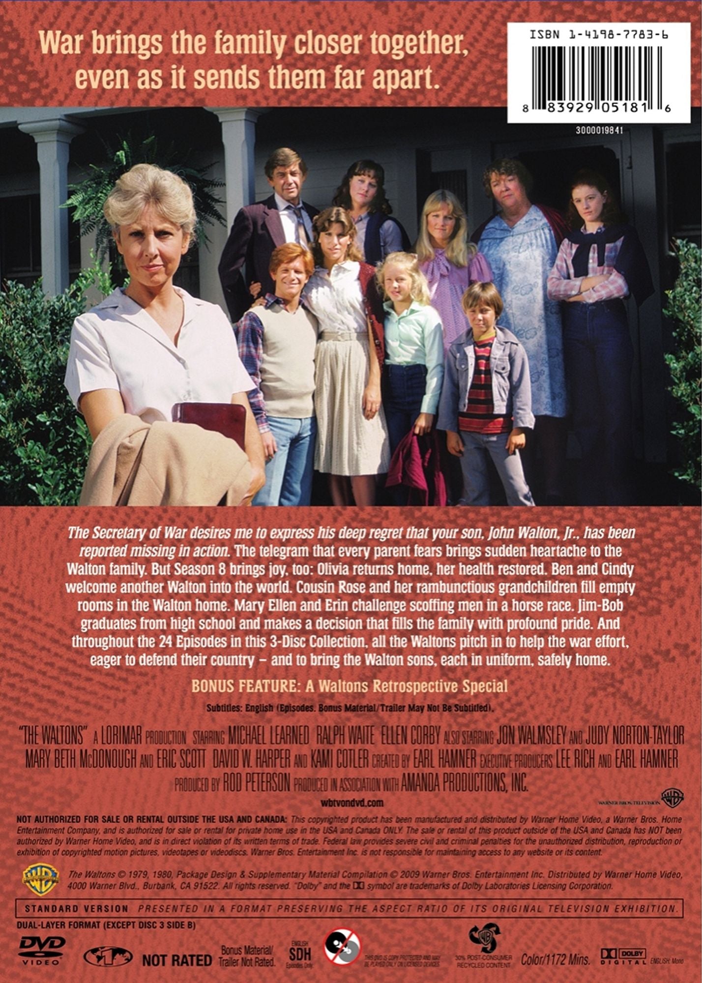 The Waltons: The Complete Eighth Season [3 Discs]
