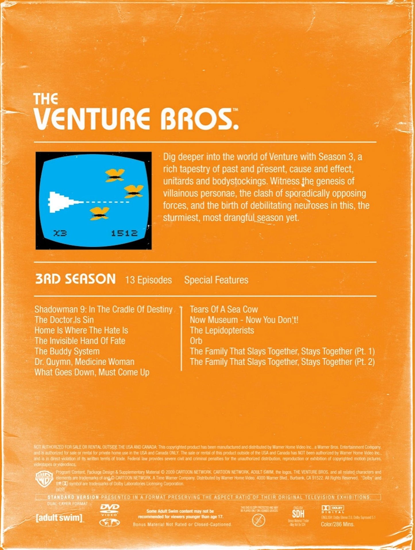 The Venture Bros.: Season Three [2 Discs]