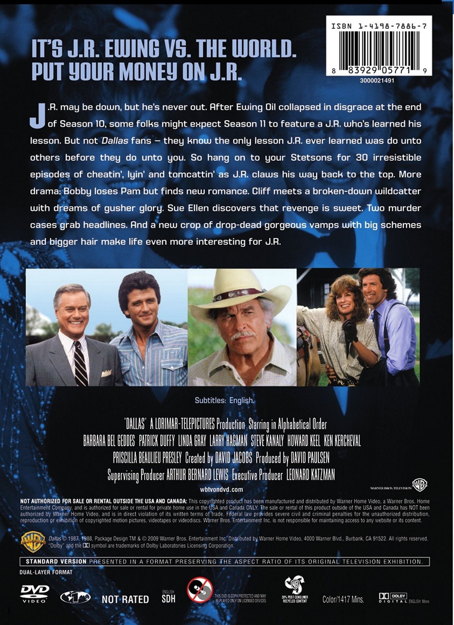 Dallas: The Complete Eleventh Season [3 Discs]