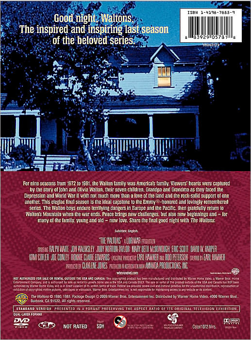 The Waltons: The Complete Ninth Season - The Final Season [3 Discs]