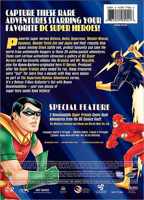 Superfriends: The Lost Episodes [2 Discs]