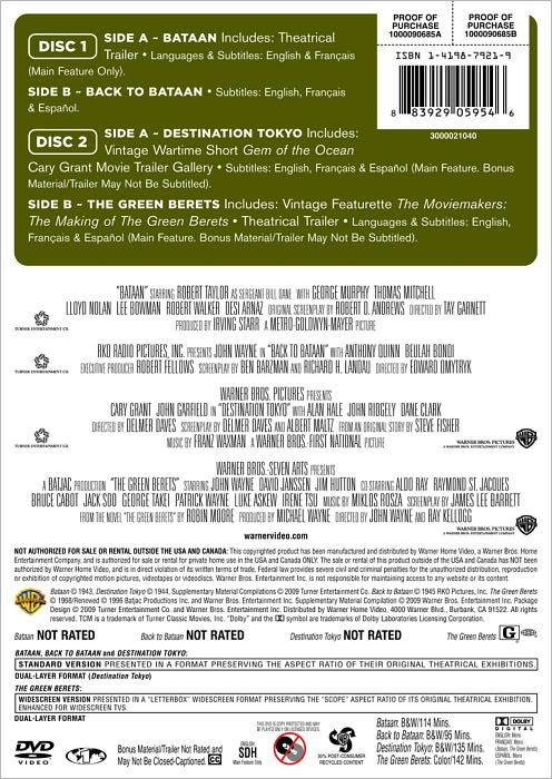 TCM Greatest Classic Films Collection: WWII - Battlefront Asia [2 Discs]