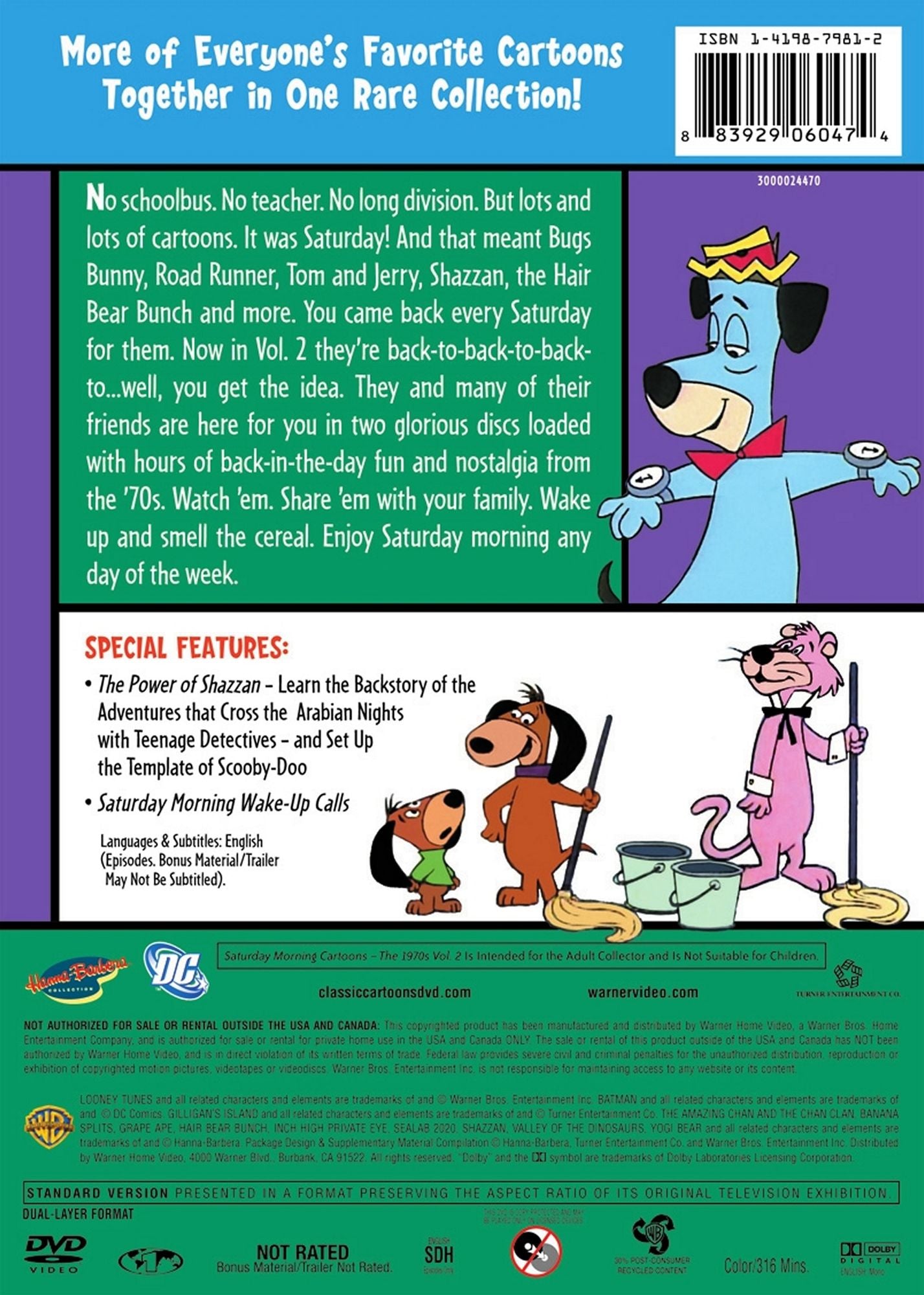 Saturday Morning Cartoons: 1970s, Vol. 2 [2 Discs]