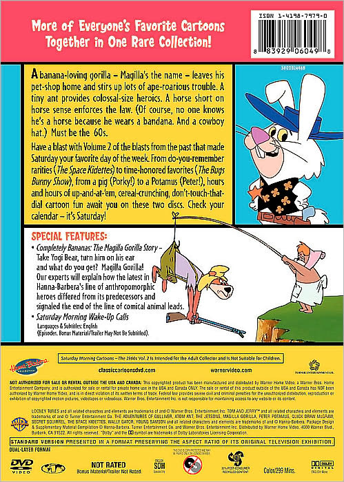 Saturday Morning Cartoons: 1960s, Vol. 2 [2 Discs]