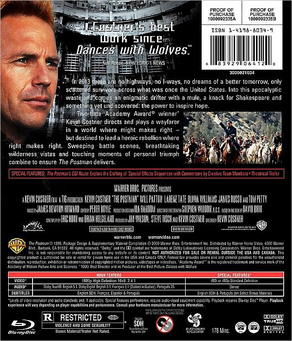 The Postman [Blu-ray]