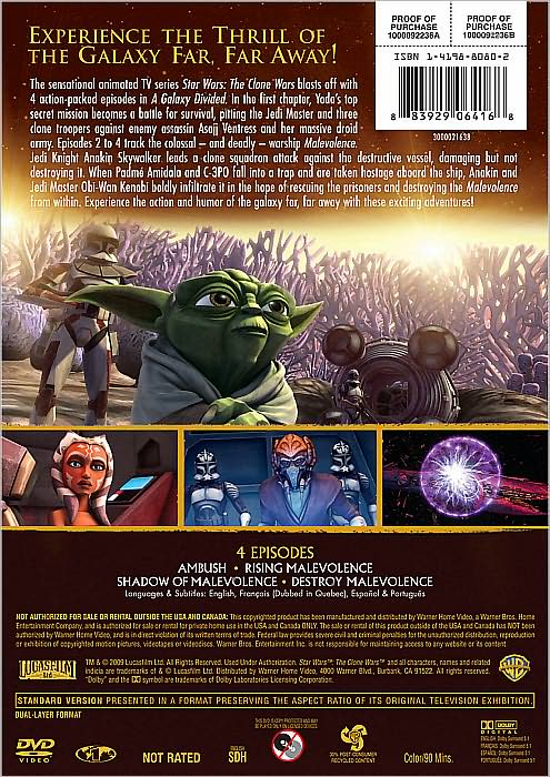 Star Wars: The Clone Wars - A Galaxy Divided