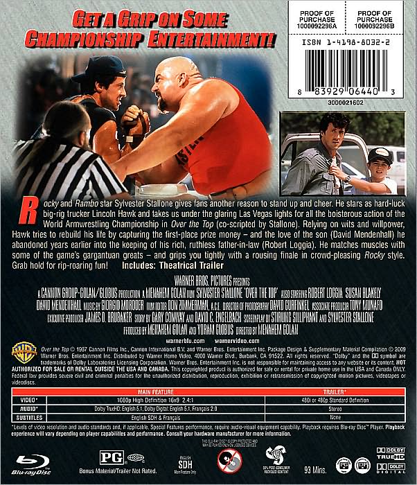 Over the Top [Blu-ray]