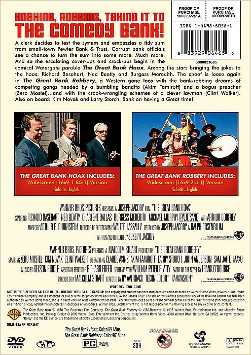 Bank Robbery Collection: The Great Bank Hoax/The Great Bank Robbery