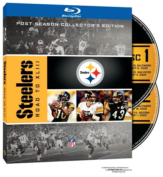 NFL: Pittsburgh Steelers - Road to XLIII [4 Discs] [Blu-ray]