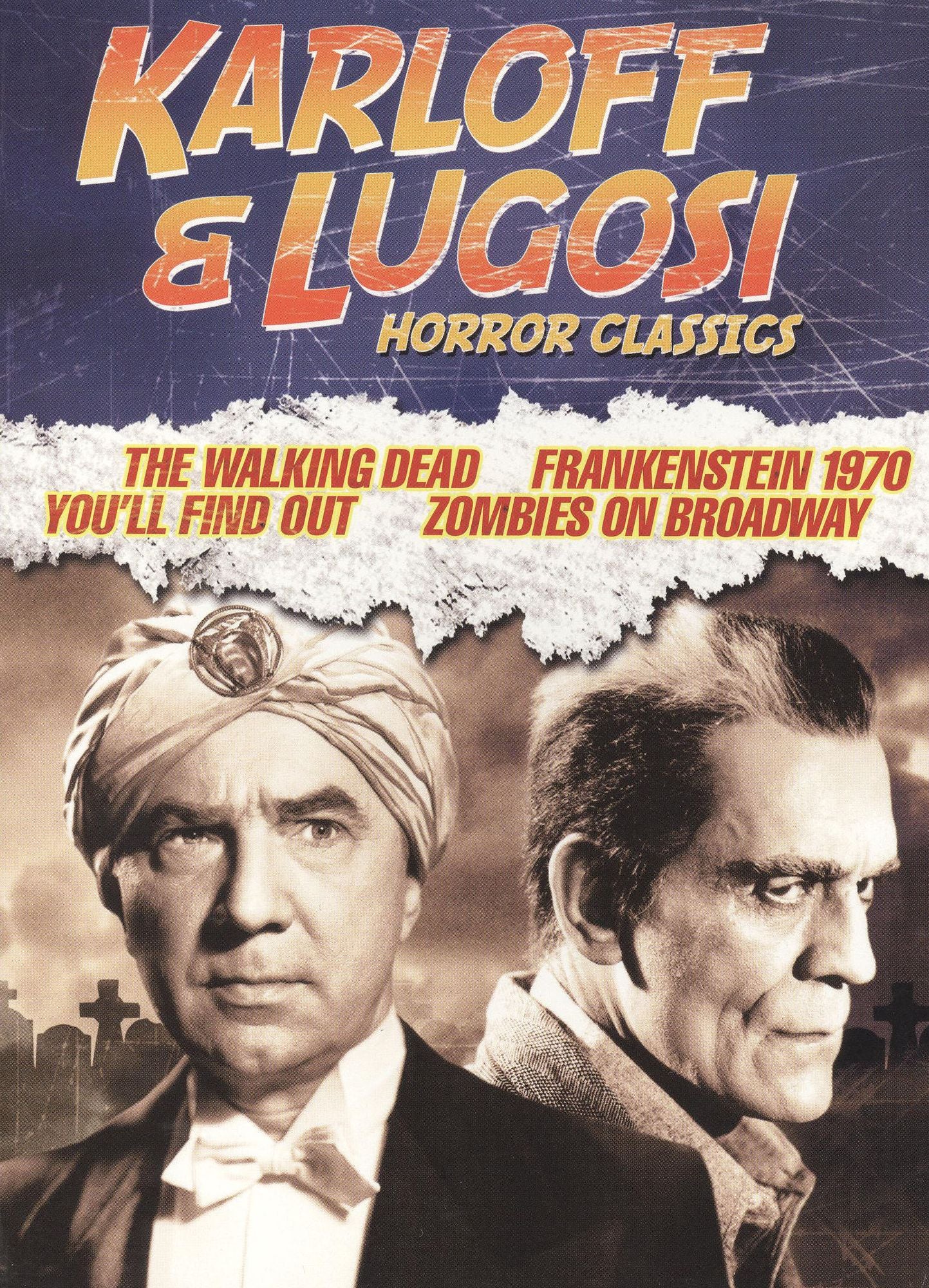 Karloff & Lugosi Horror Classics [2 Discs]