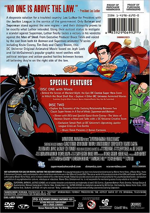 Superman/Batman: Public Enemies [Special Edition] [2 Discs]