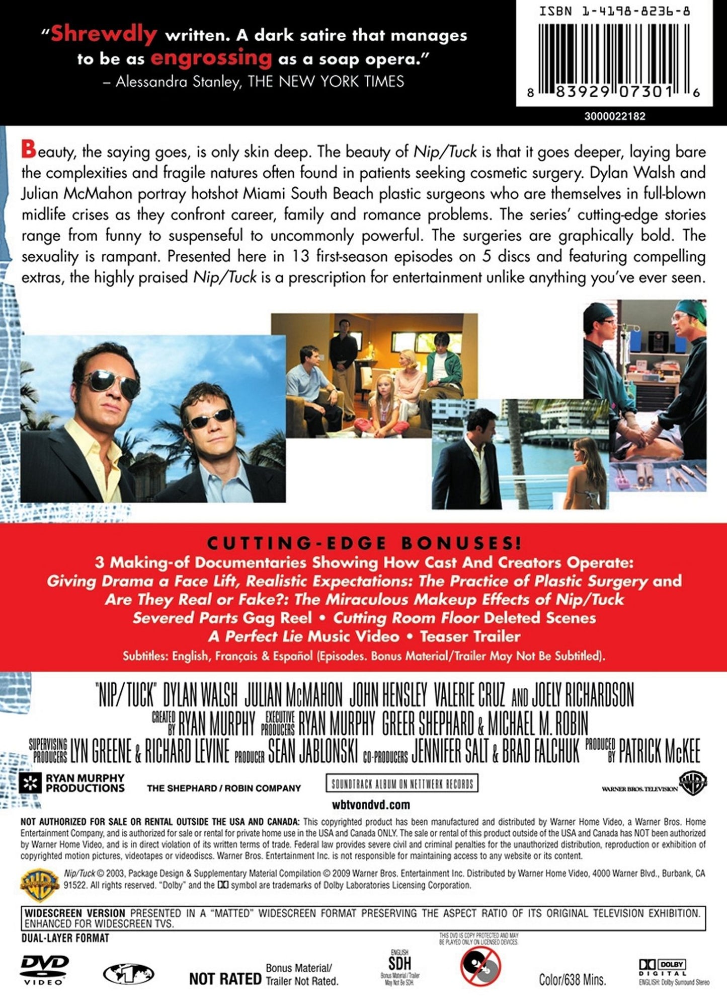 Nip/Tuck: The Complete First Season [5 Discs]