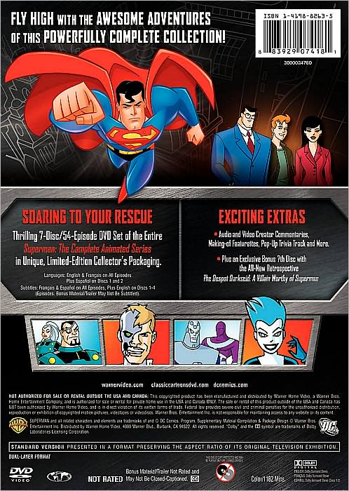 Superman: The Complete Animated Series [8 Discs]