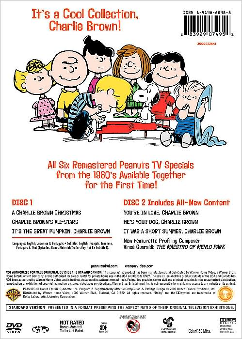 Peanuts: 1960's Collection [6 Discs]