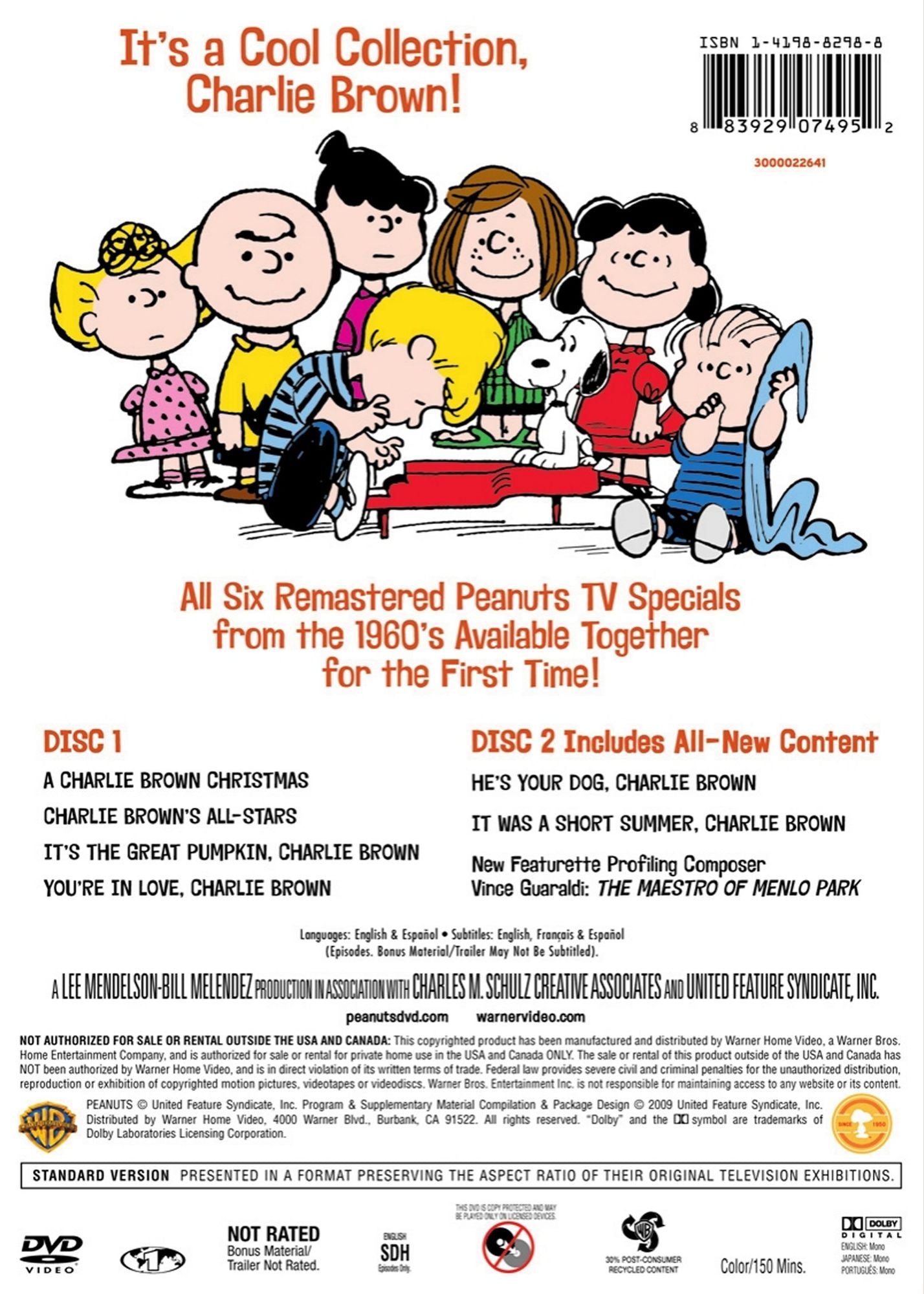 Peanuts: 1960's Collection [6 Discs]