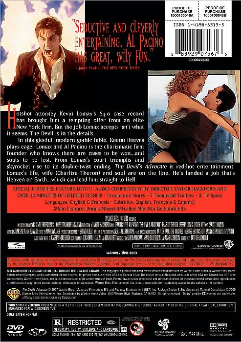 The Devil's Advocate [P&S]