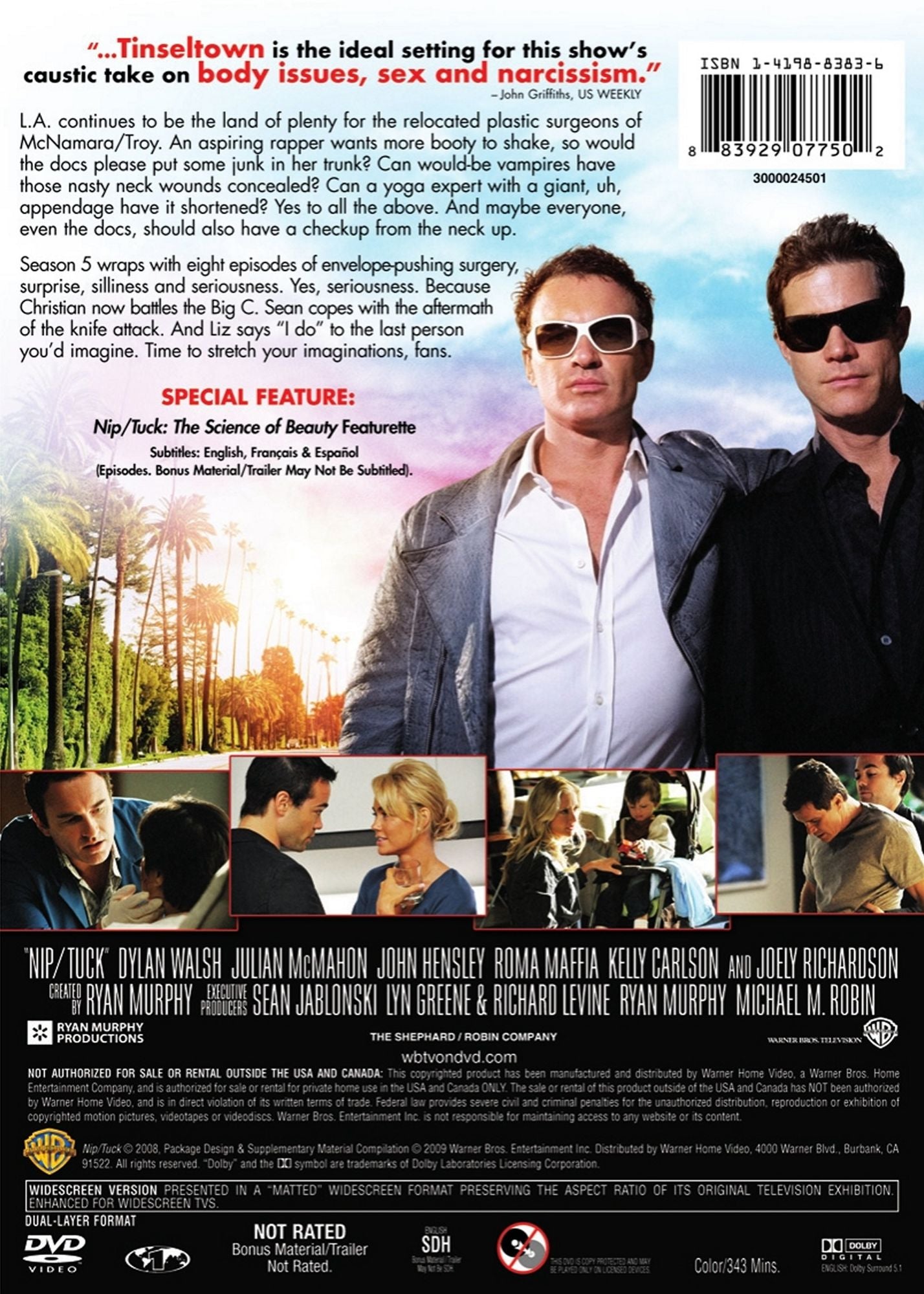 Nip/Tuck: Season 5, Part Two [3 Discs]