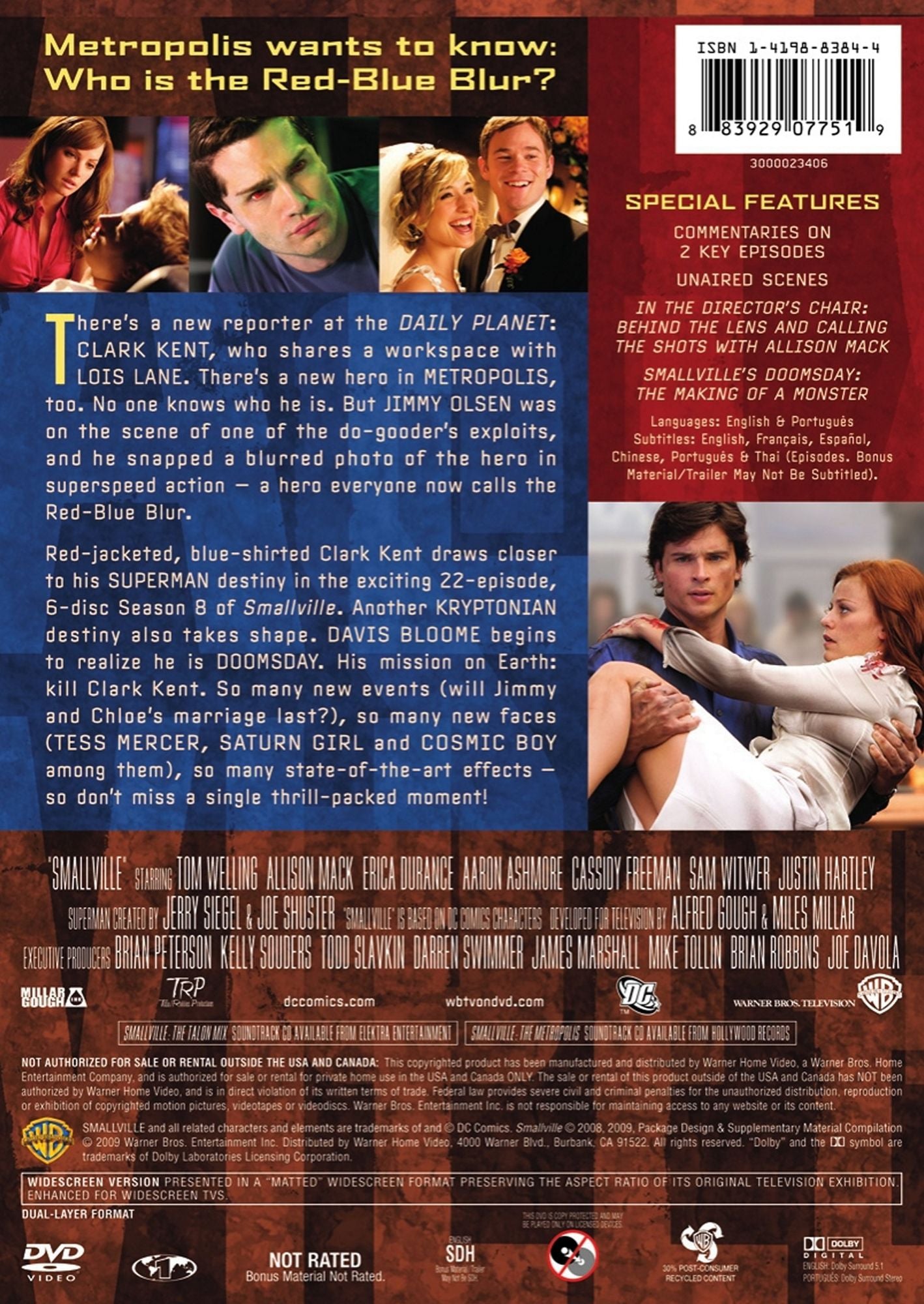 Smallville: The Complete Eighth Season [6 Discs]