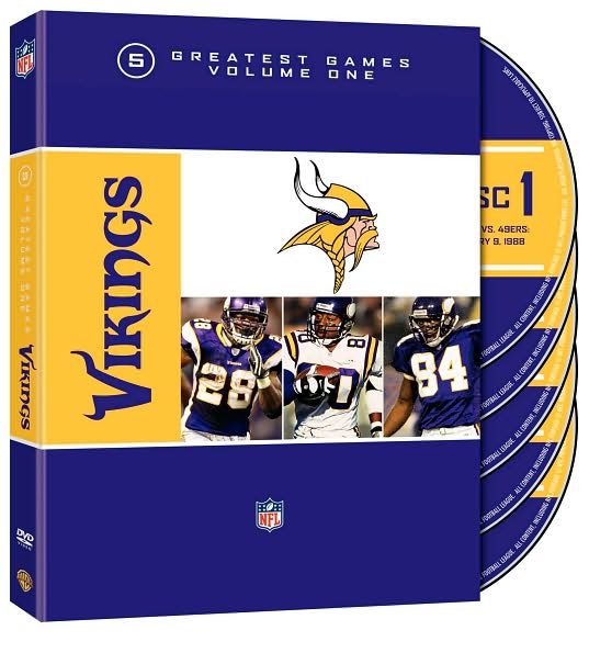 NFL: Minnesota Vikings - 5 Greatest Games [5 Discs]