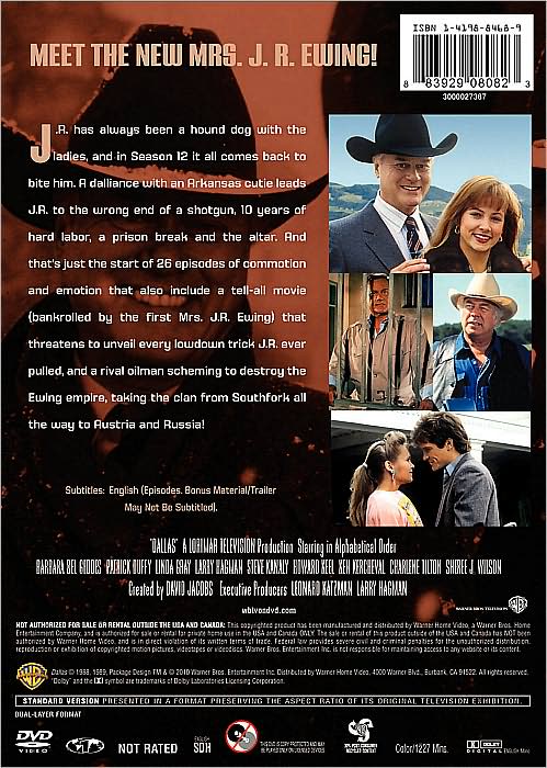 Dallas: The Complete Twelfth Season [3 Discs]