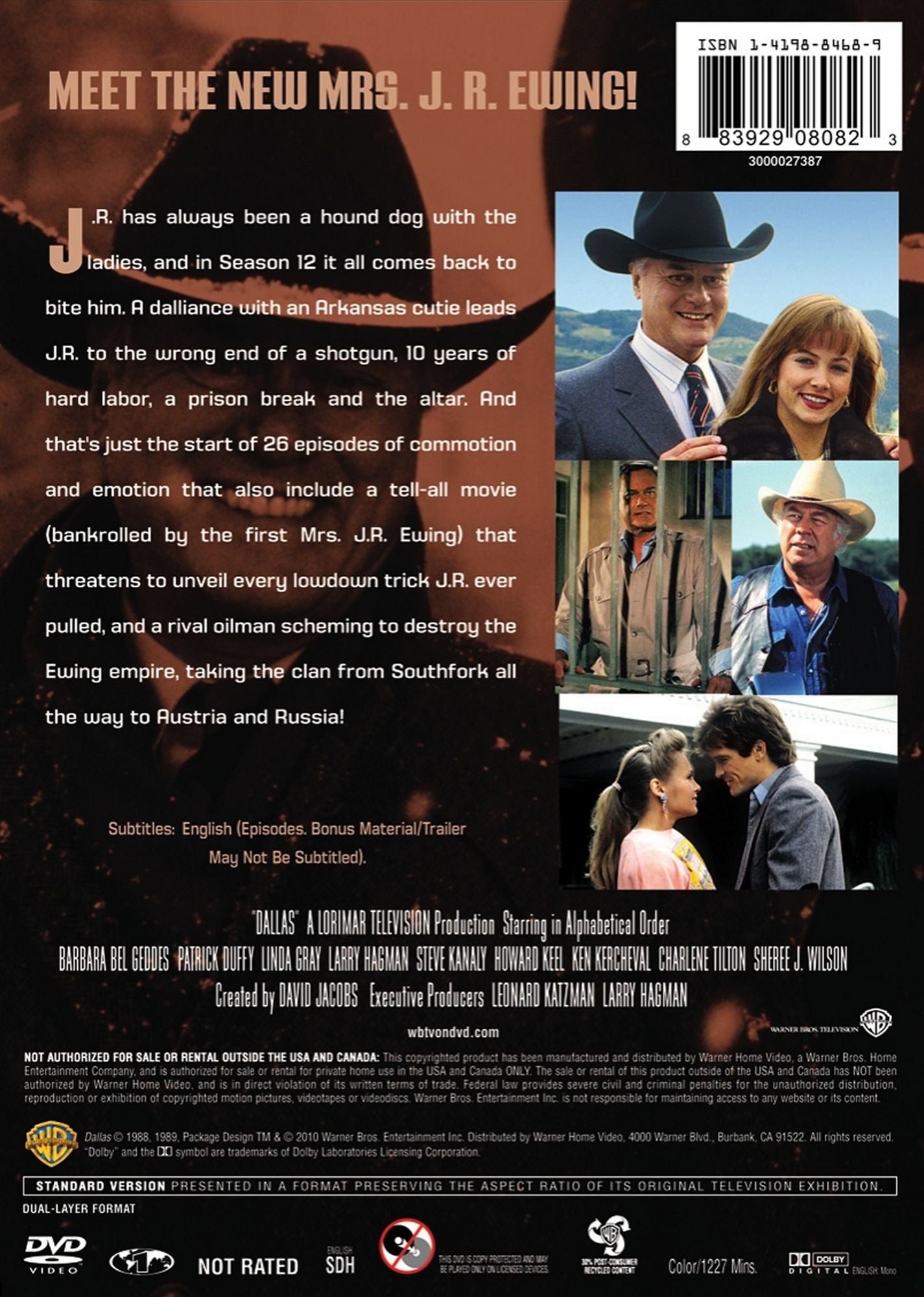 Dallas: The Complete Twelfth Season [3 Discs]