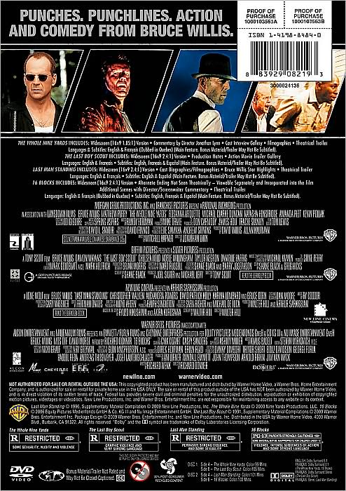 Bruce Willis: 4 Film Favorites [2 Discs]