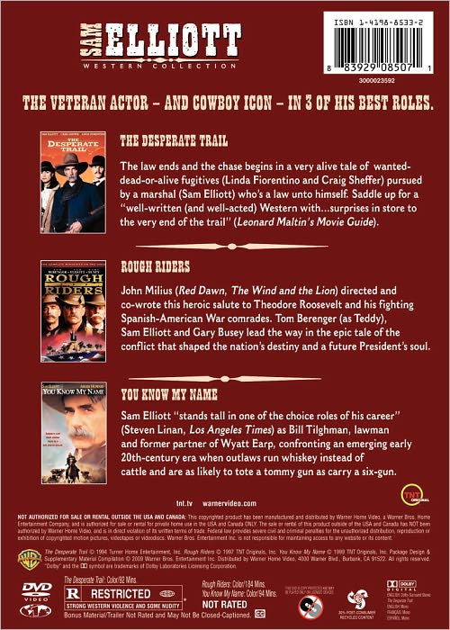 Sam Elliot Western Collection [3 Discs]