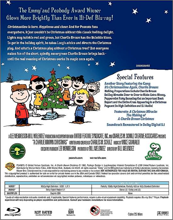 A Charlie Brown Christmas [Deluxe Edition] [2 Discs] [Blu-ray]
